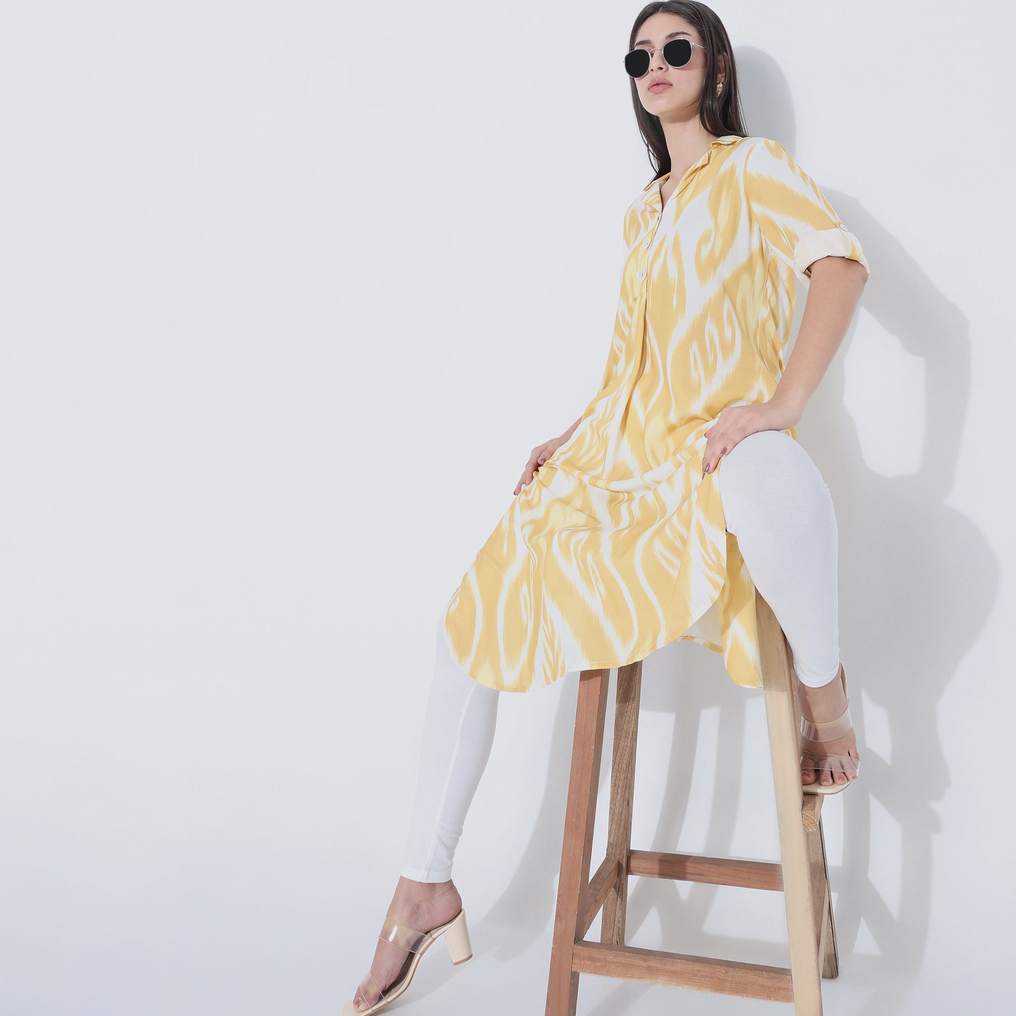 Straight Fit Printed Kurta