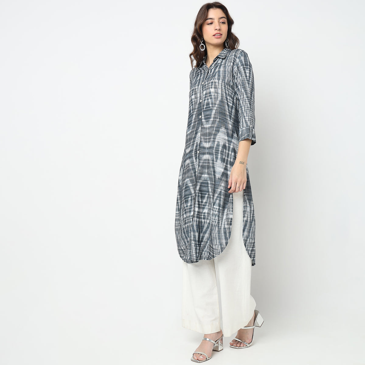 Straight Fit Printed Kurta