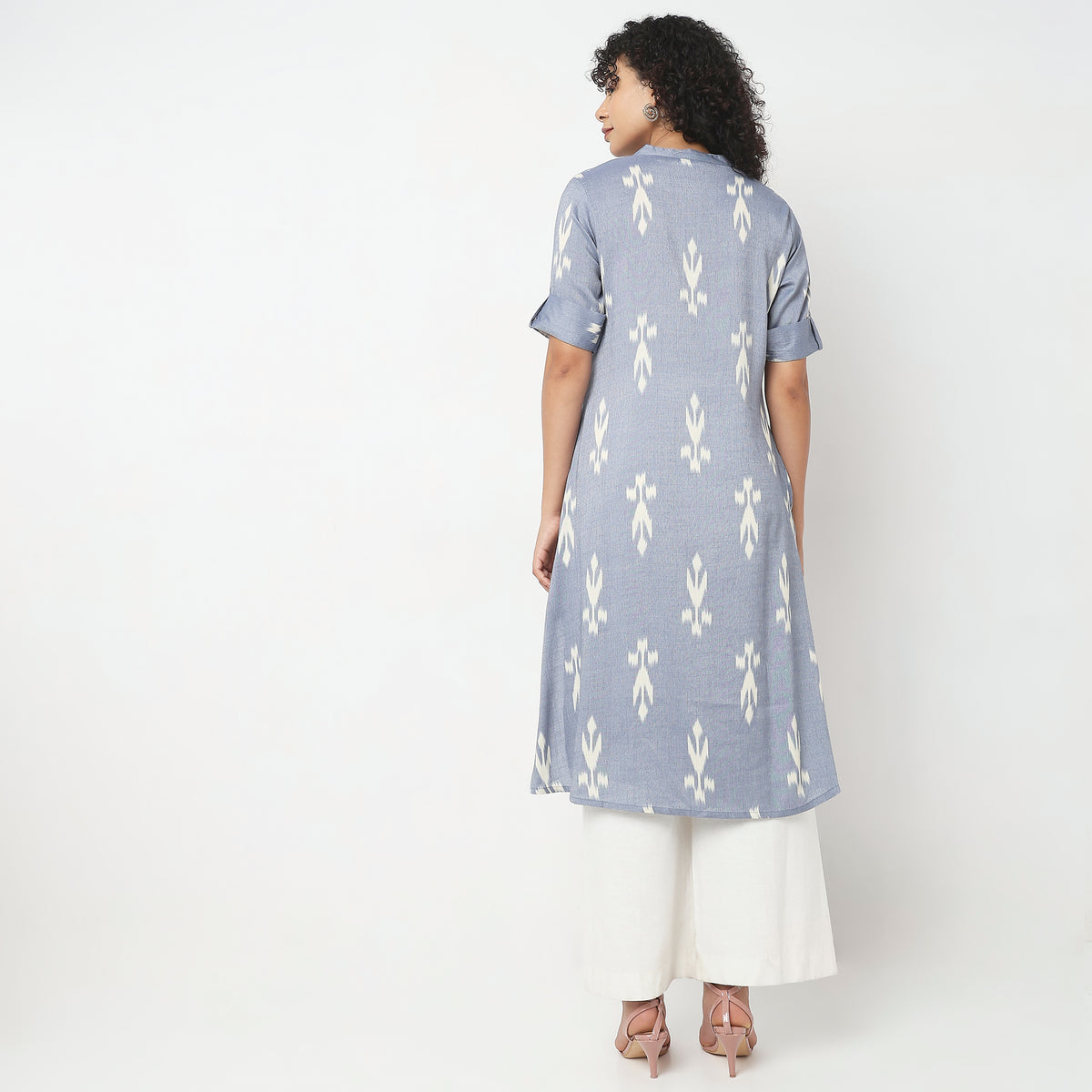 Flare Fit Printed Kurta