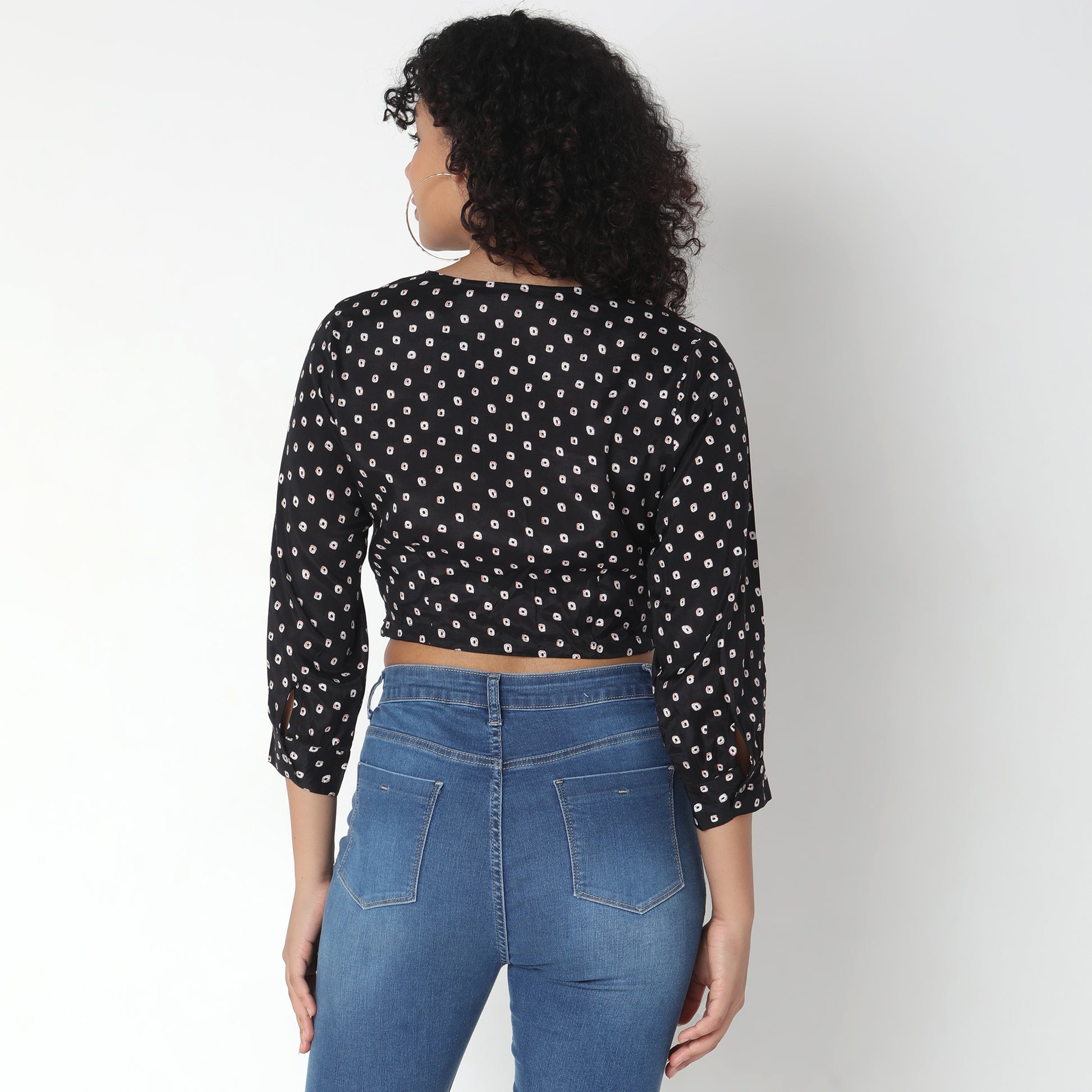 Straight Fit Printed Top