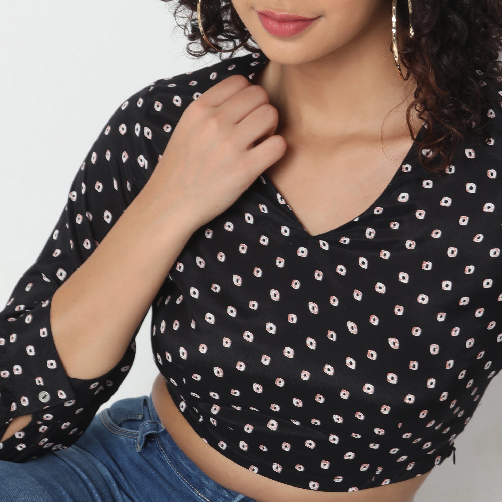 Straight Fit Printed Top