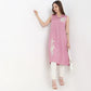 Regular Fit Embroidered Kurta
