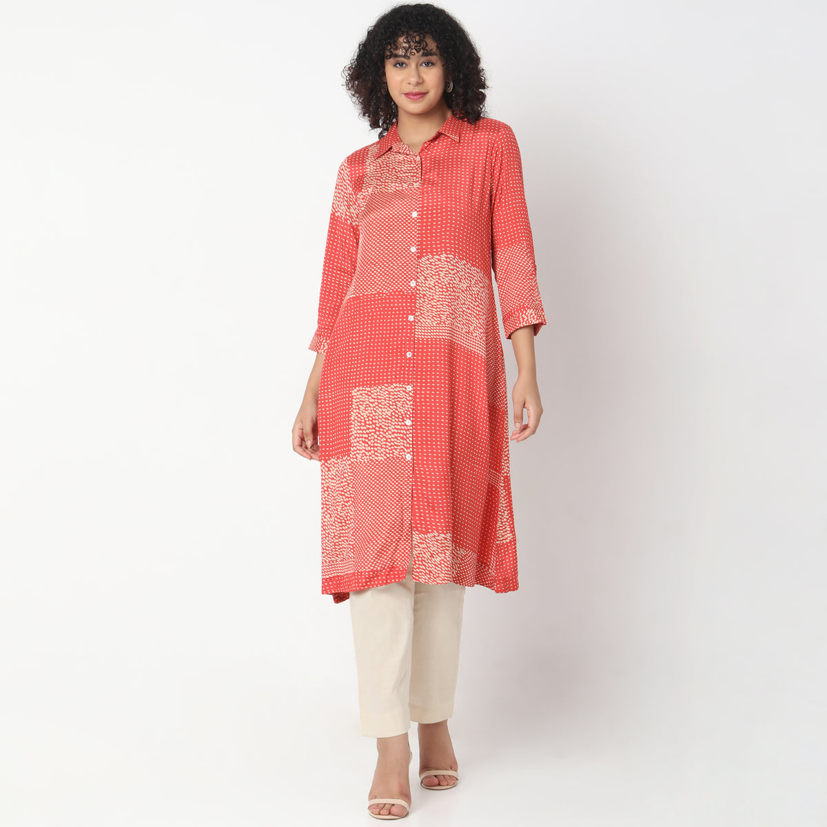 Straight Fit Printed Kurta