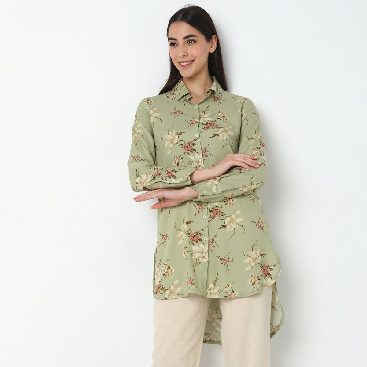 Regular Fit Printed Kurta