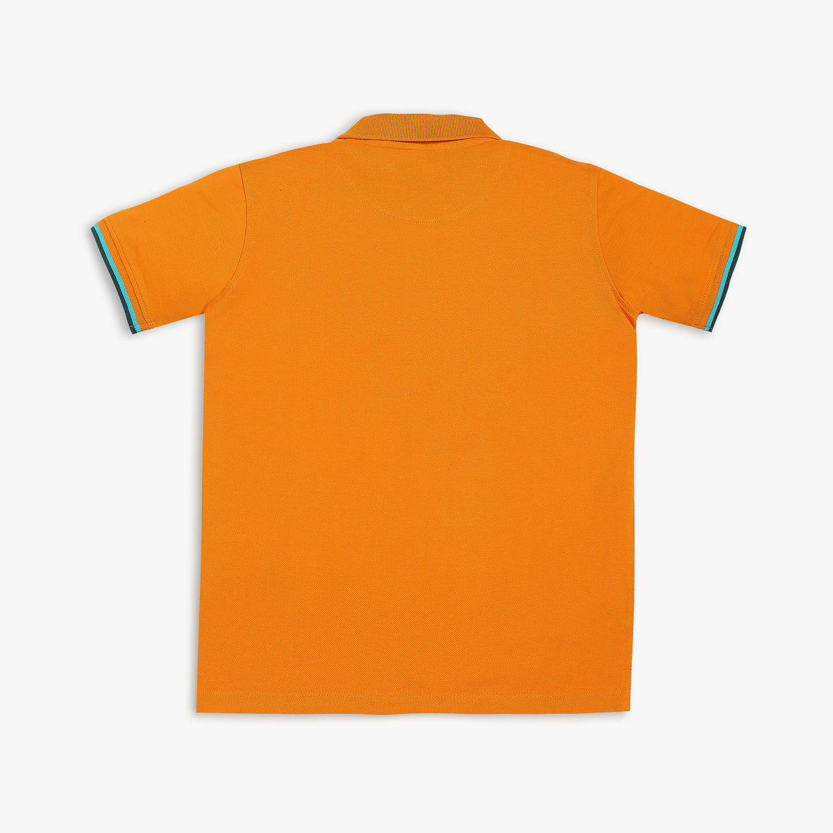 Boy's Regular Fit Solid Polo T-Shirt