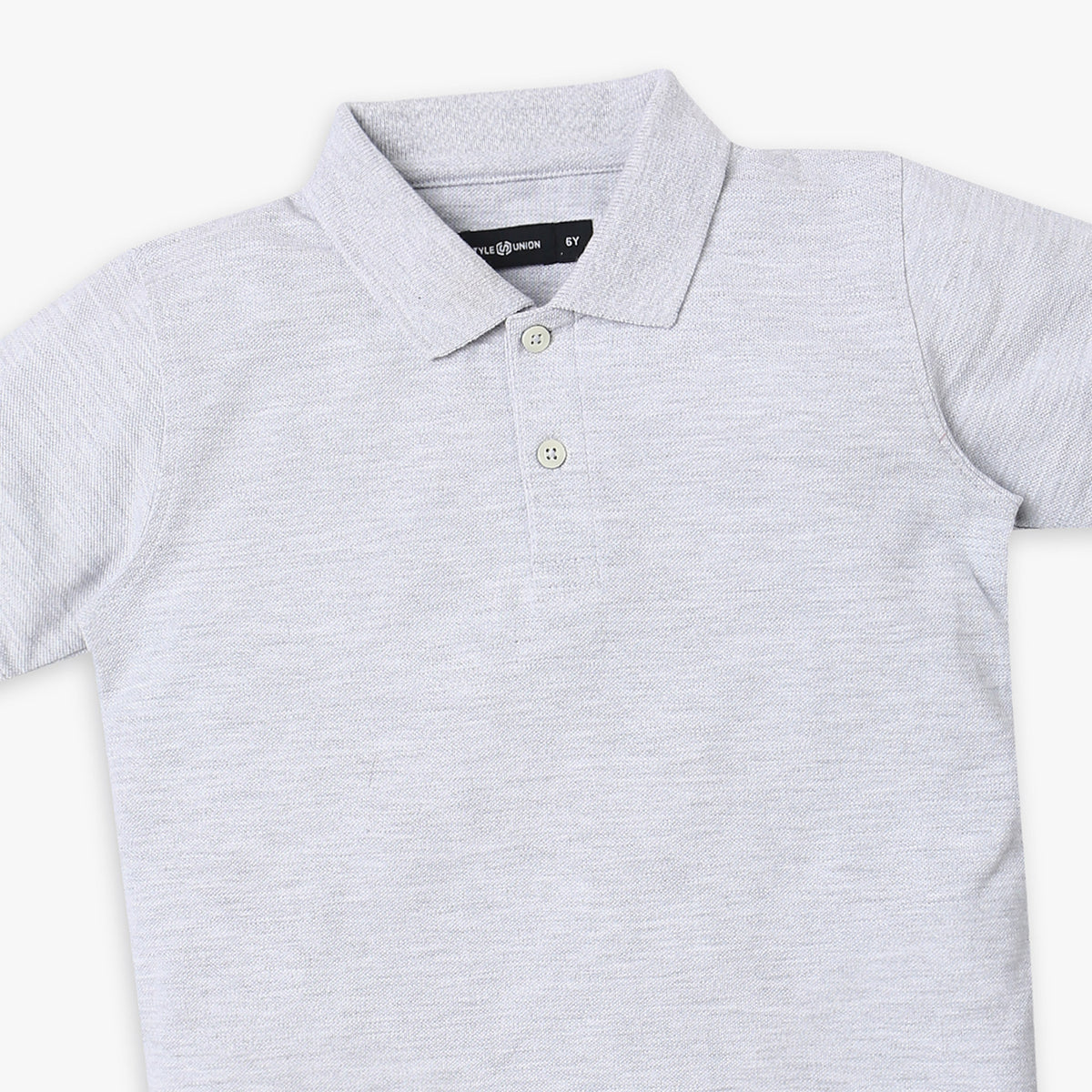 Boy's Regular Fit Solid Polo T-Shirt