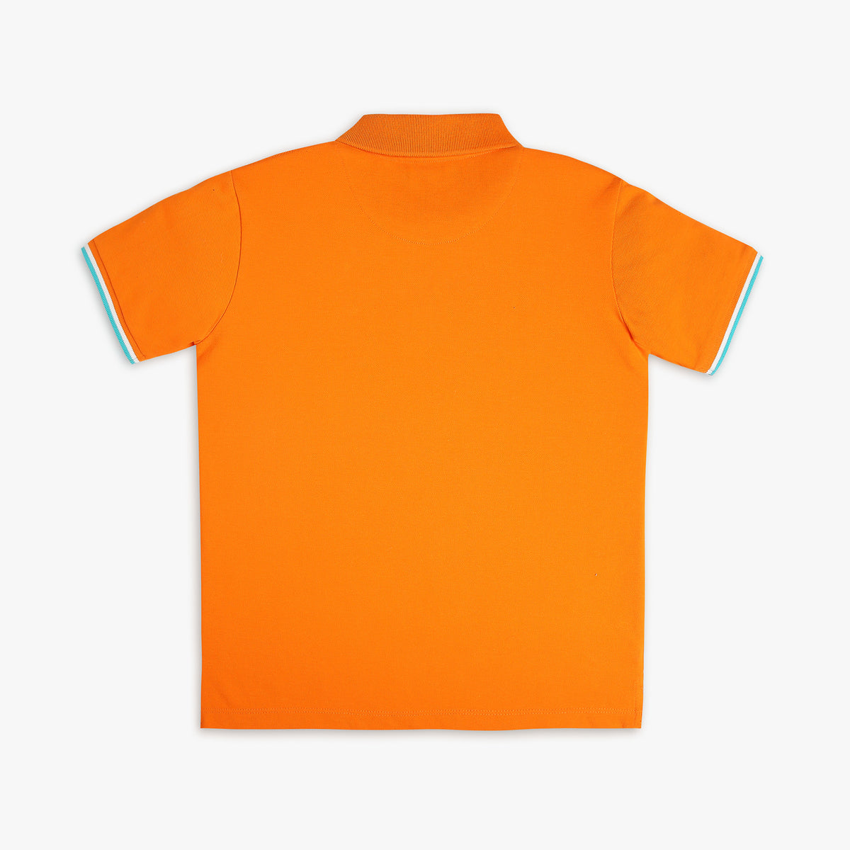 Boy's Regular Fit Solid Polo T-Shirt