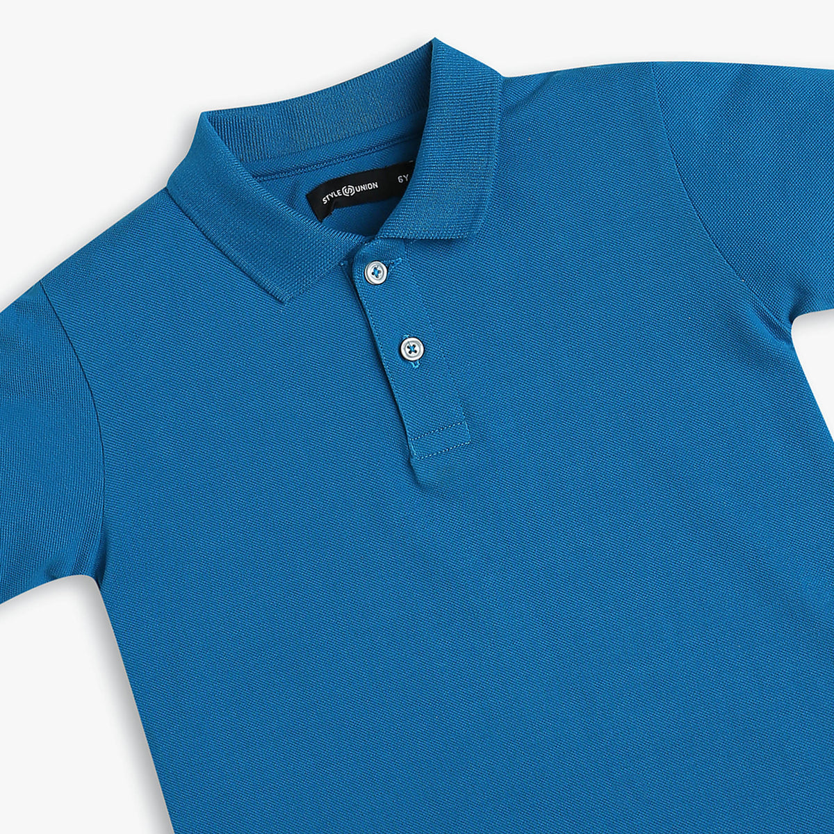 Boy's Regular Fit Solid Polo T-Shirt