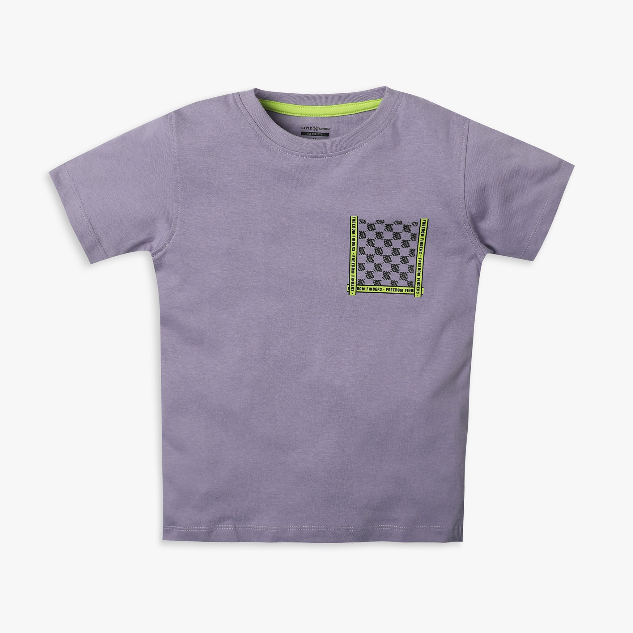 Boy's Regular Fit Printed T-Shirt