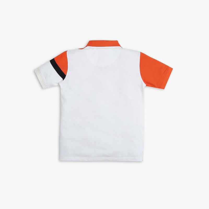 Boys Regular Fit Solid T-Shirt