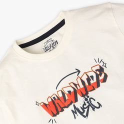 Boys Regular Fit Printed T-Shirt