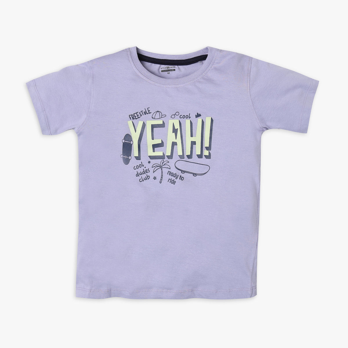 Boy's Regular Fit Graphic T-Shirt