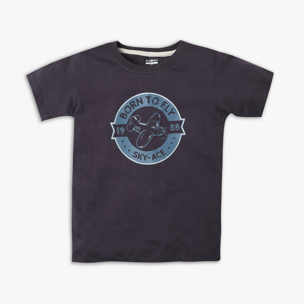 Boy's Regular Fit Graphic T-Shirt