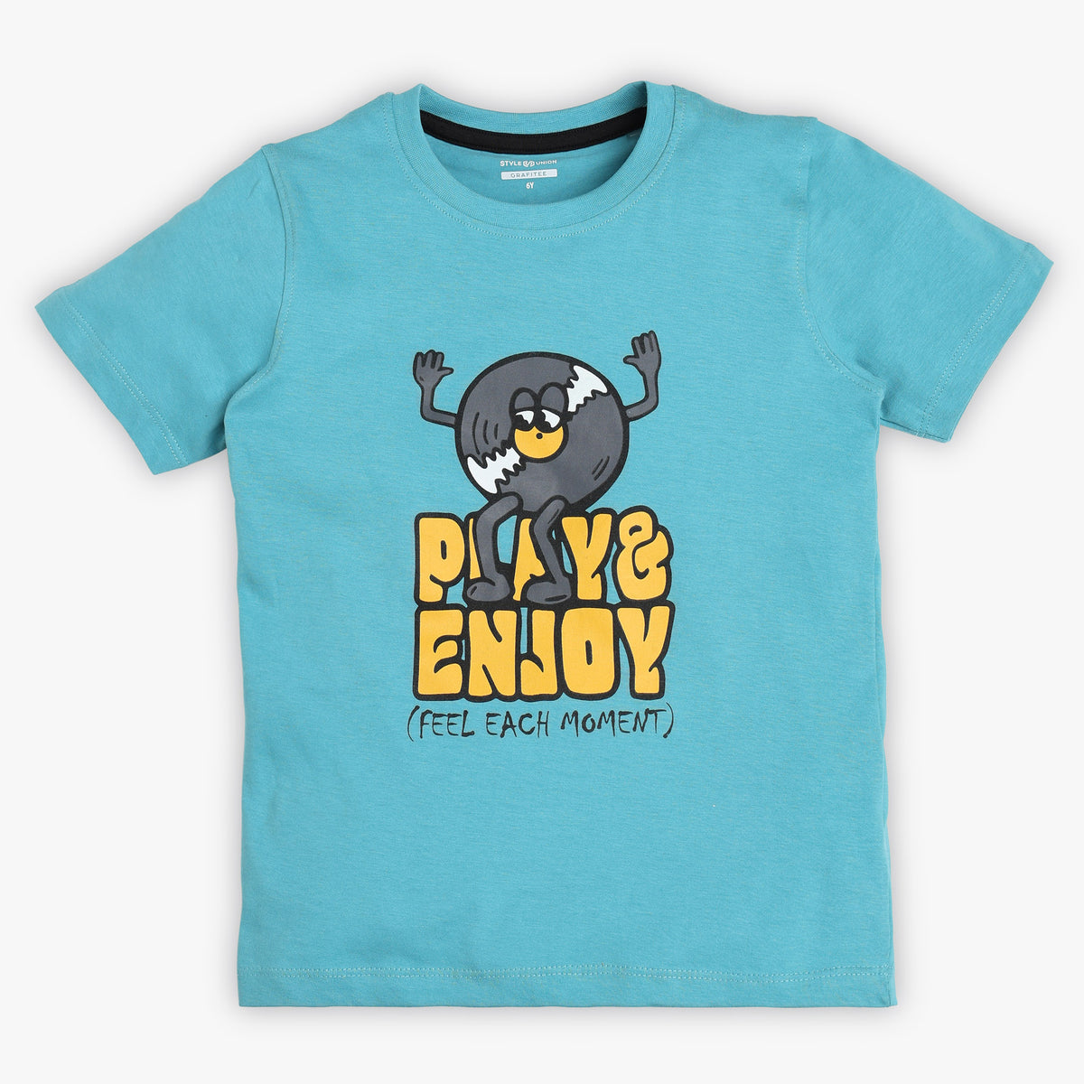 Boys Regular Fit Graphic T-Shirt