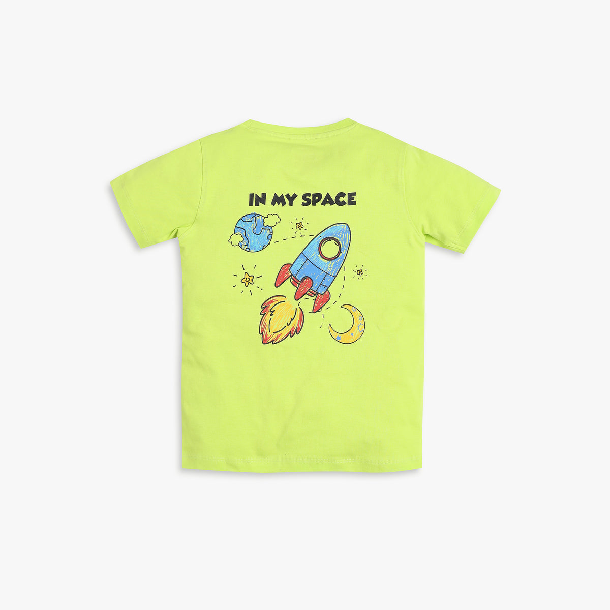 Boys Regular Fit Graphic T-Shirt