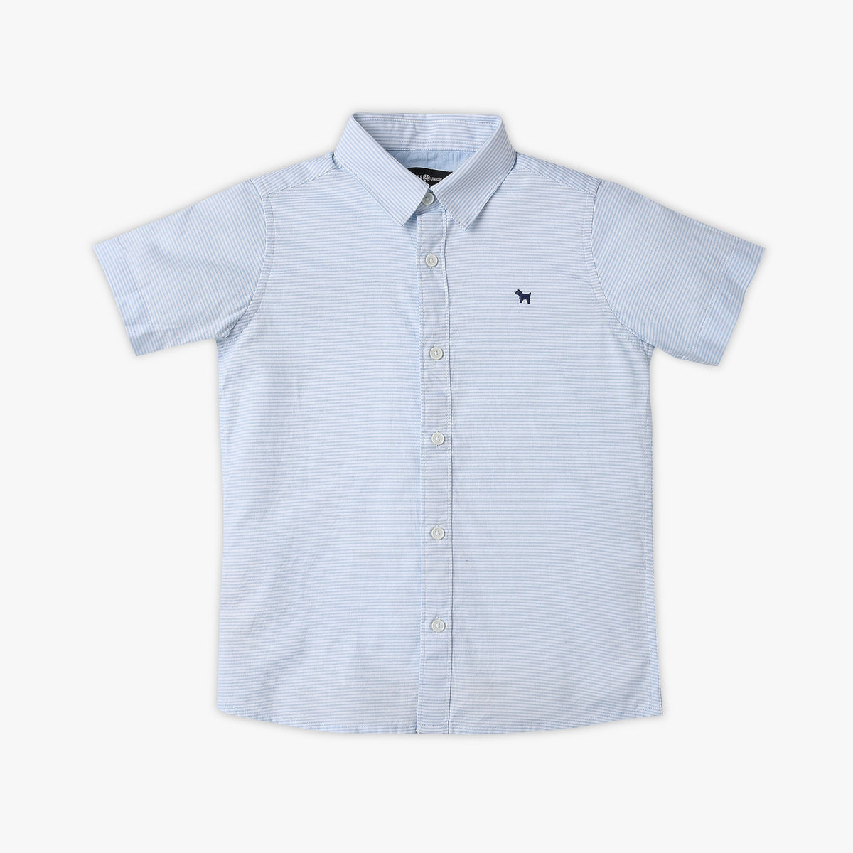 Boy's Regular Fit Striped Shirt