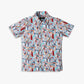 Boys Regular Fit Printed Shirt