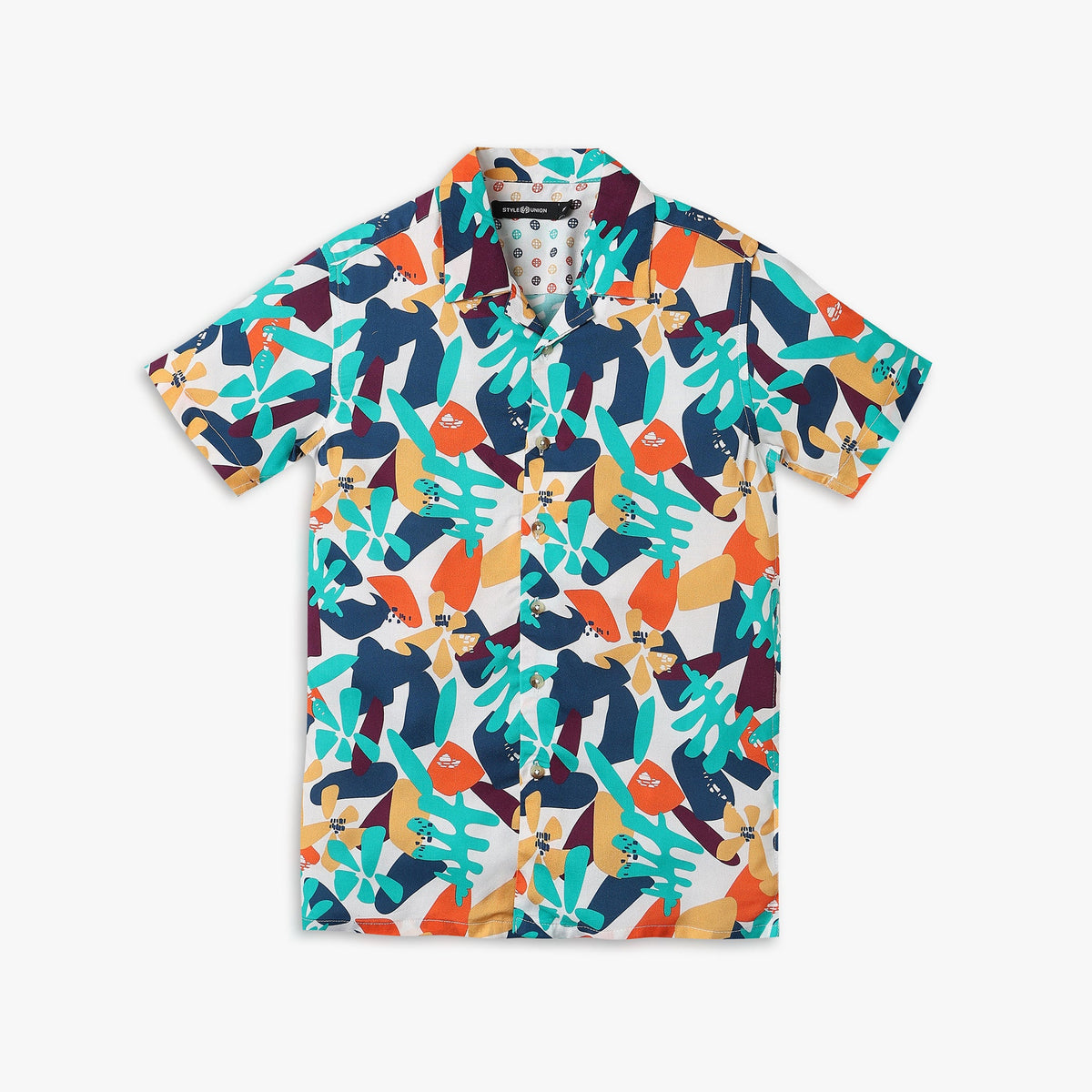 Boys Regular Fit Printed Shirt