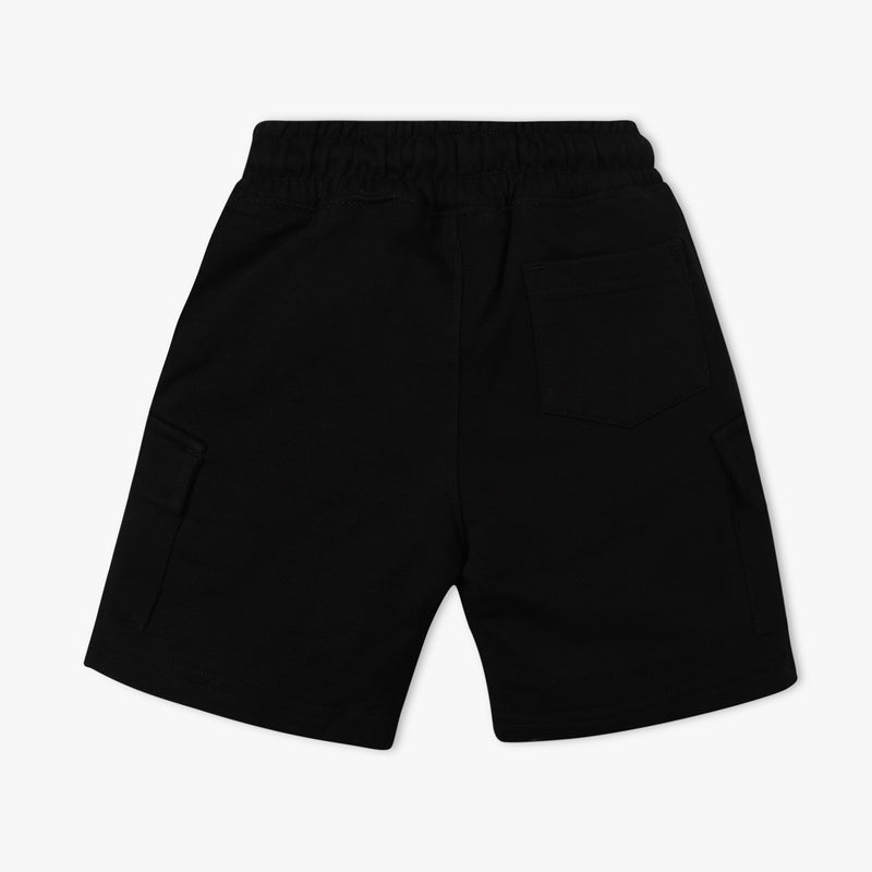 Boy's Regular Fit Solid Mid Rise Shorts