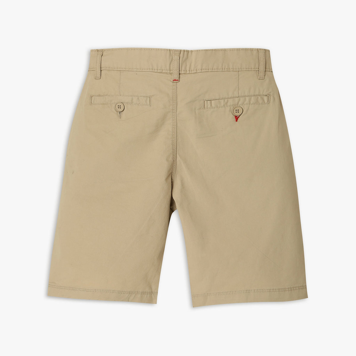 Boy's Regular Fit Solid Mid Rise Shorts