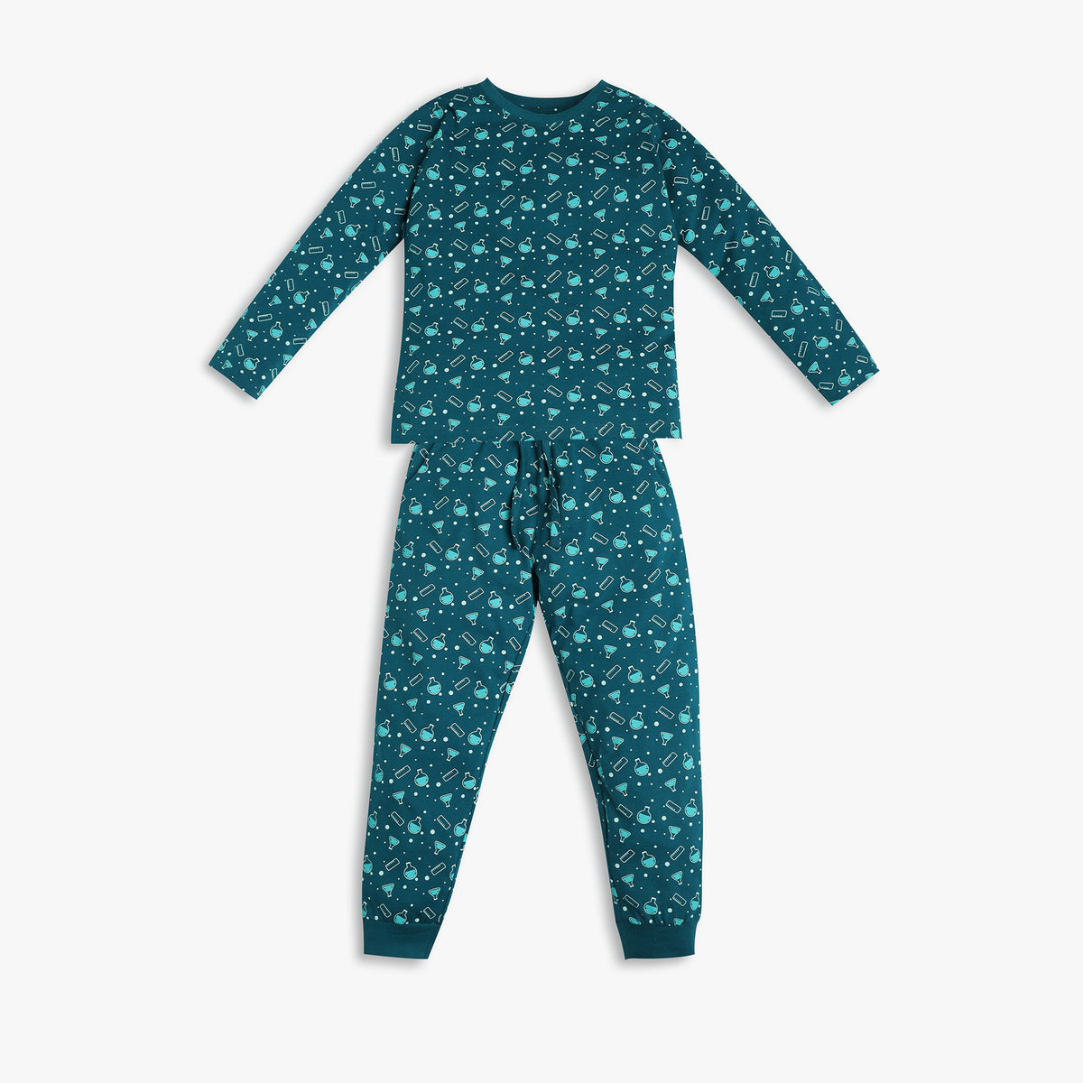 Boys Regular Fit Printed Sleepwear Sets