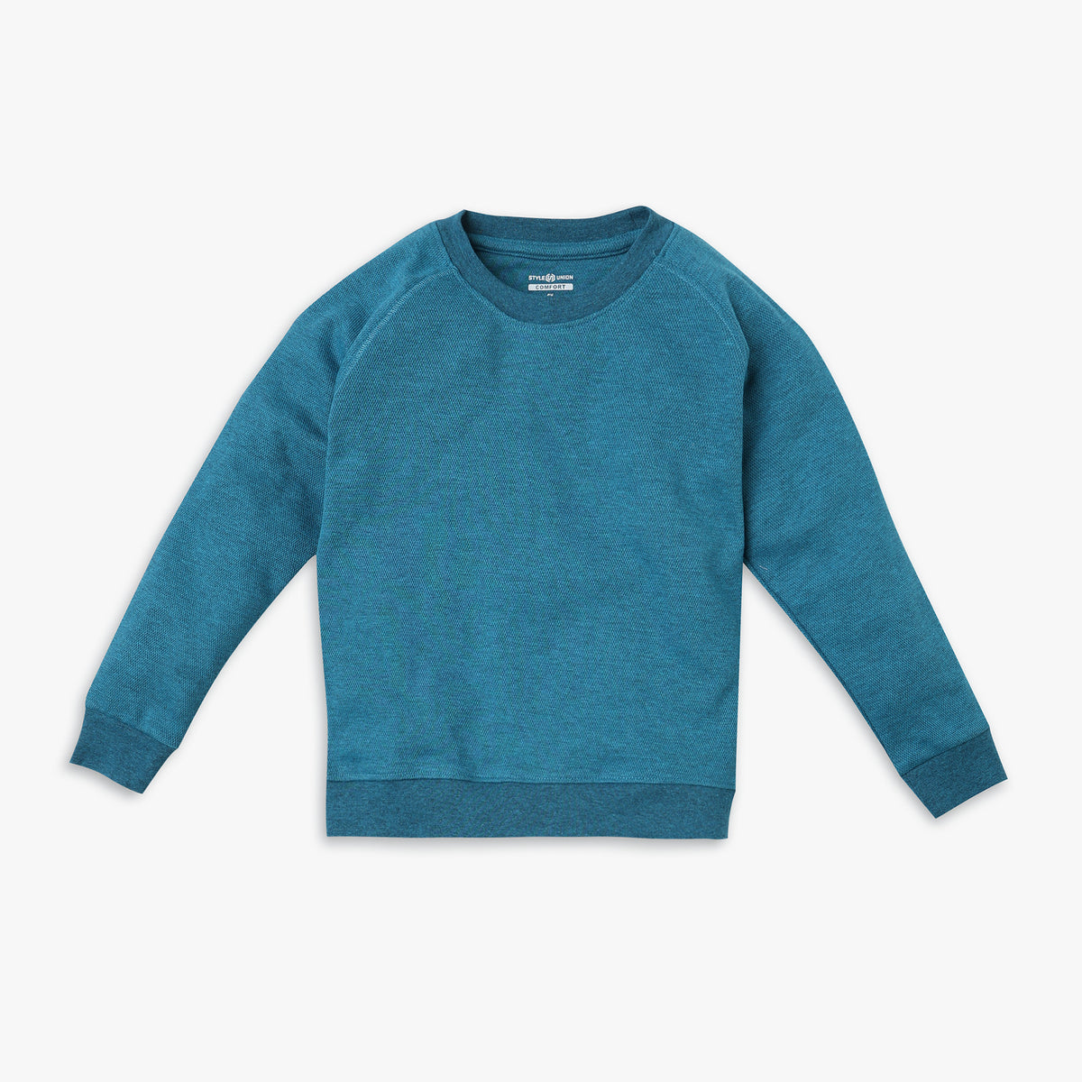 Boy's Regular Fit Solid Sweat Tees