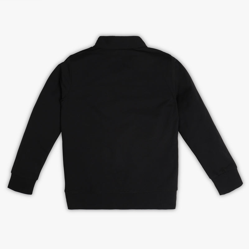 Boys Regular Fit Solid Jacket