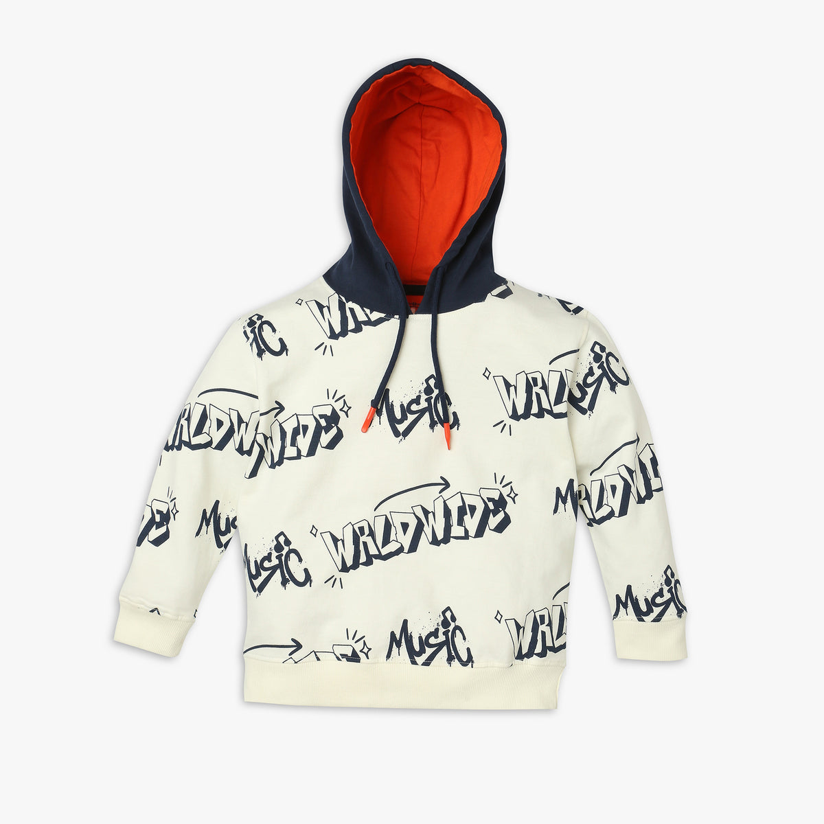 Boys Regular Fit Printed Sweatshirt