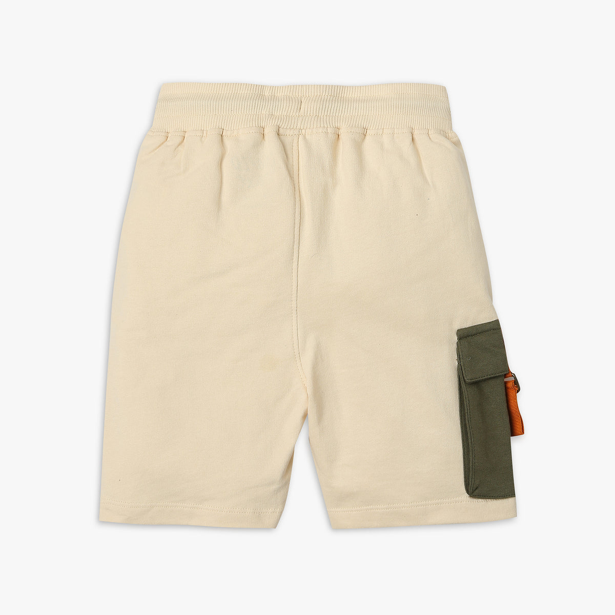 Boy's Regular Fit Solid Mid Rise Shorts