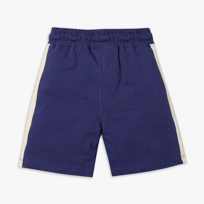 Boy's Regular Fit Solid Mid Rise Shorts