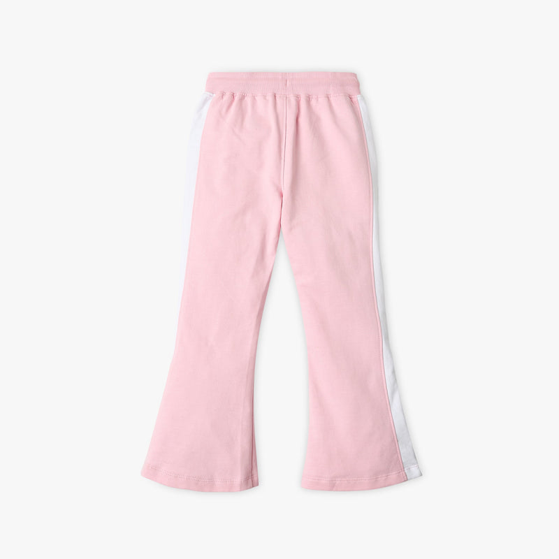 Girl's Regular Fit Solid Mid Rise Pyjamas