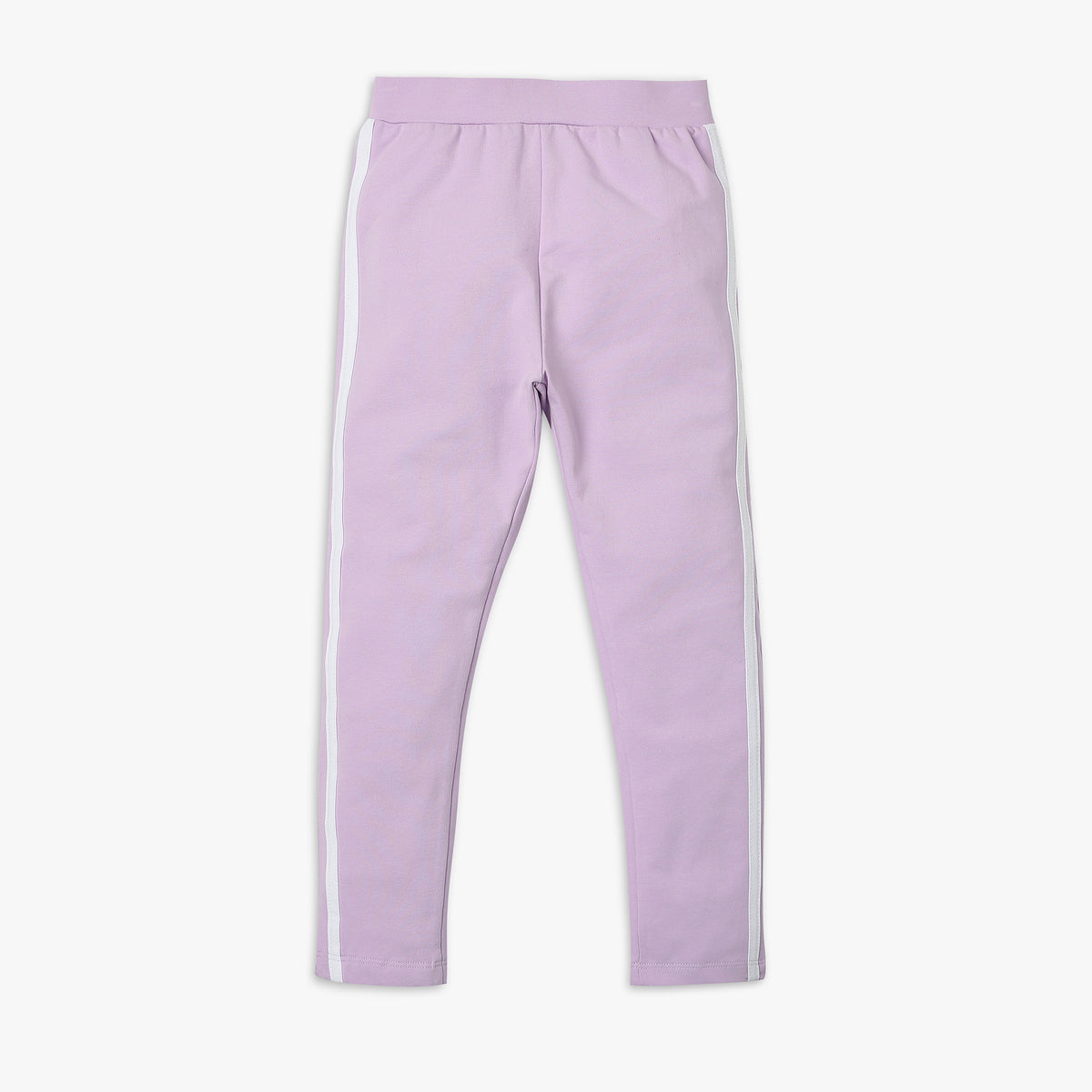 Girl's Regular Fit Solid Mid Rise Pyjamas