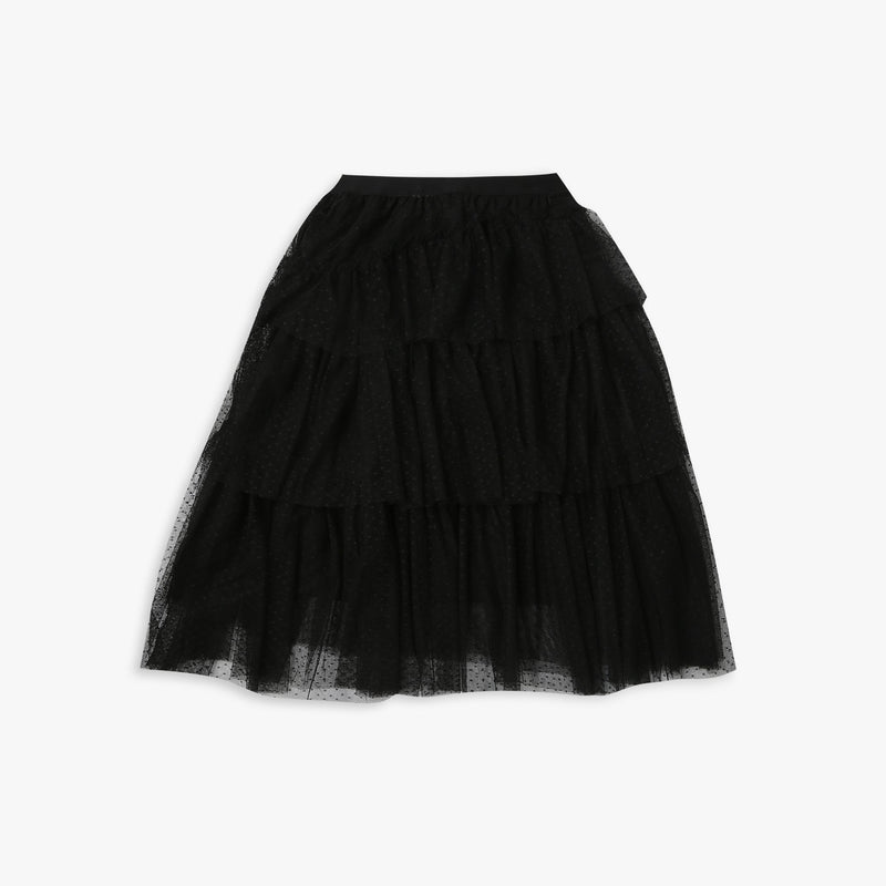 Girl's Regular Fit Embellished Mid Rise Skirts