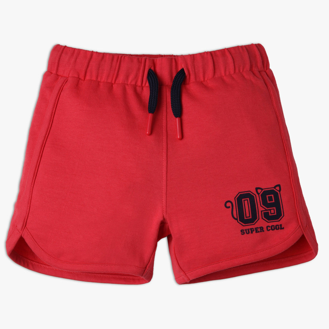 Girl's Regular Fit Solid Mid Rise Shorts
