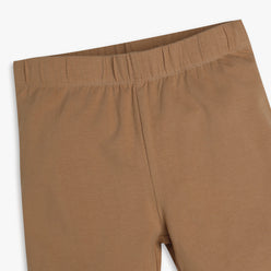 Girls Regular Fit Solid Mid Rise Shorts