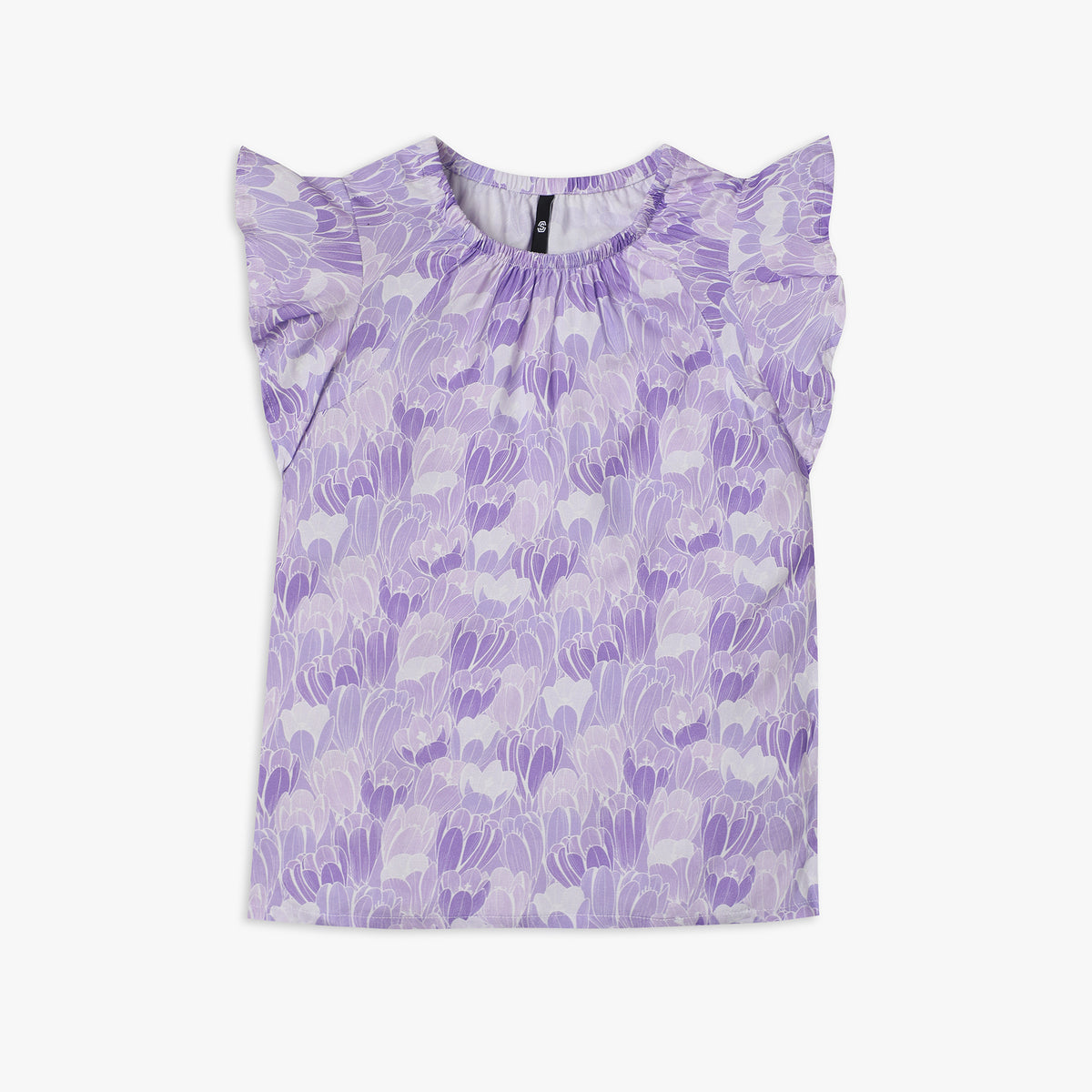 Girl's Regular Fit Printed Top