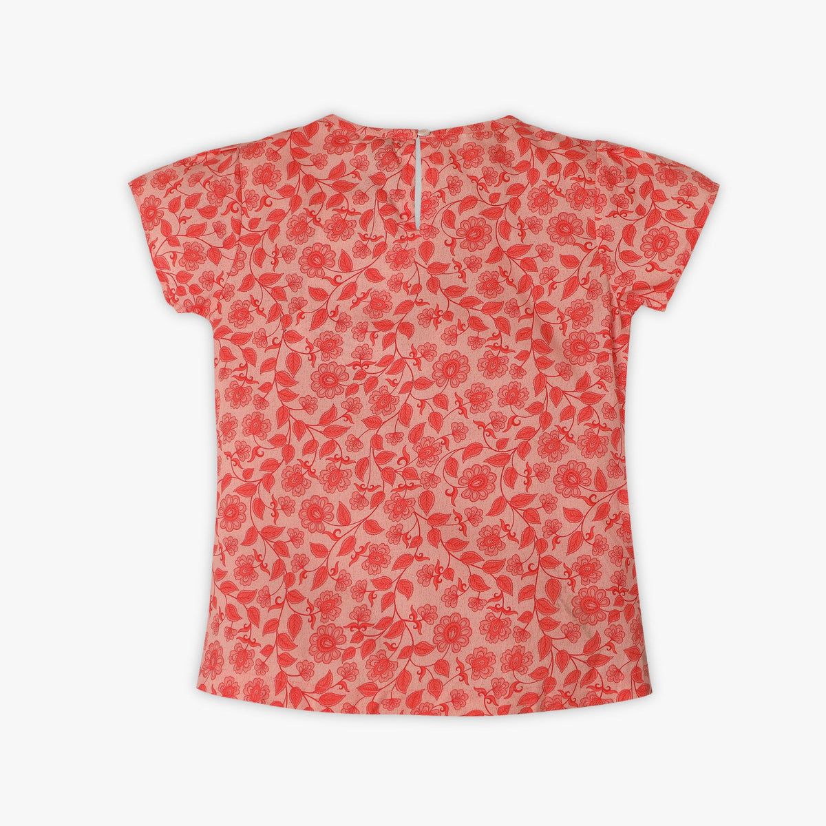 Girls Regular Fit Printed Core Top