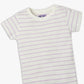 Girl's Regular Fit Striped T-Shirt