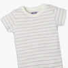 Girl's Regular Fit Striped T-Shirt