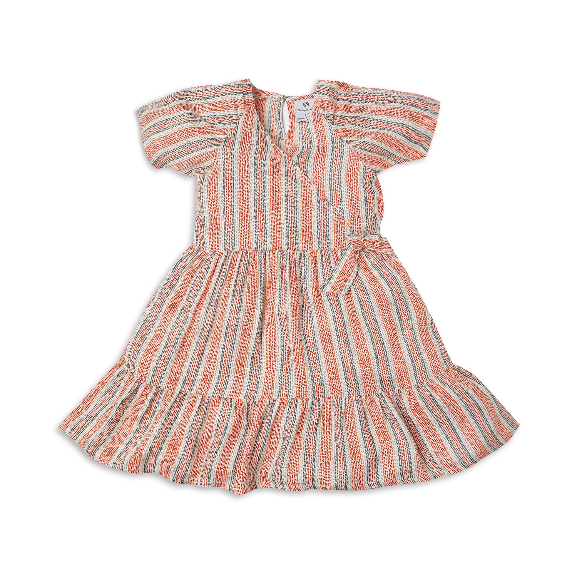 Girls Regular Fit Printed Frock