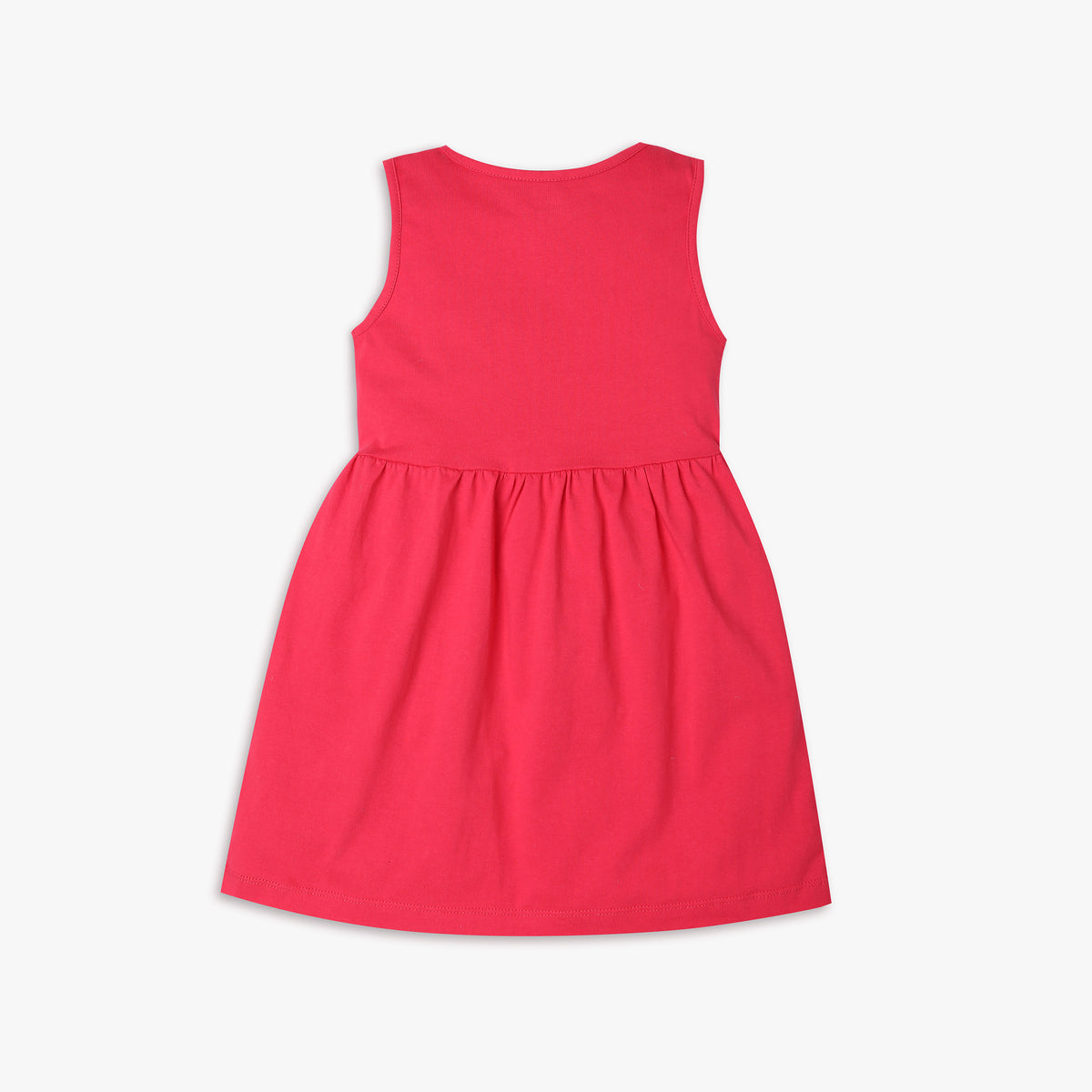 Girl's Regular Fit Graphic Frock