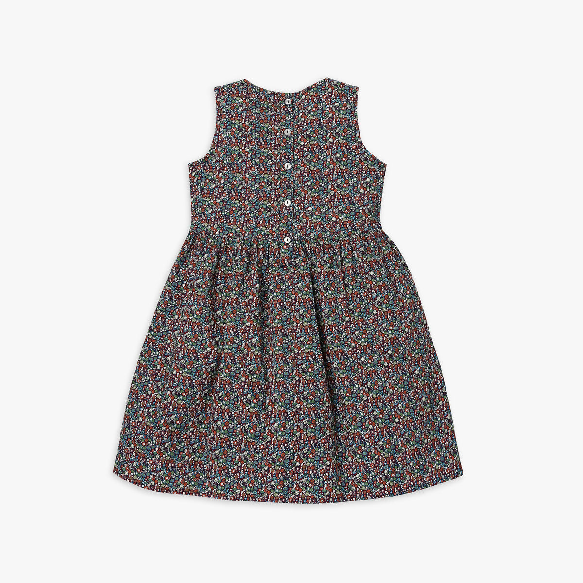 Girl's Regular Fit Printed Frock