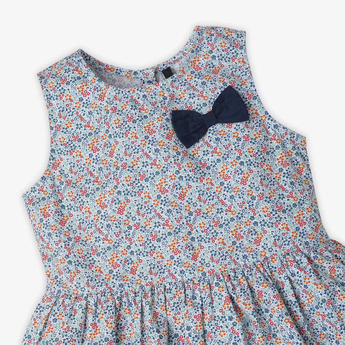 Girls Regular Fit Printed Frock