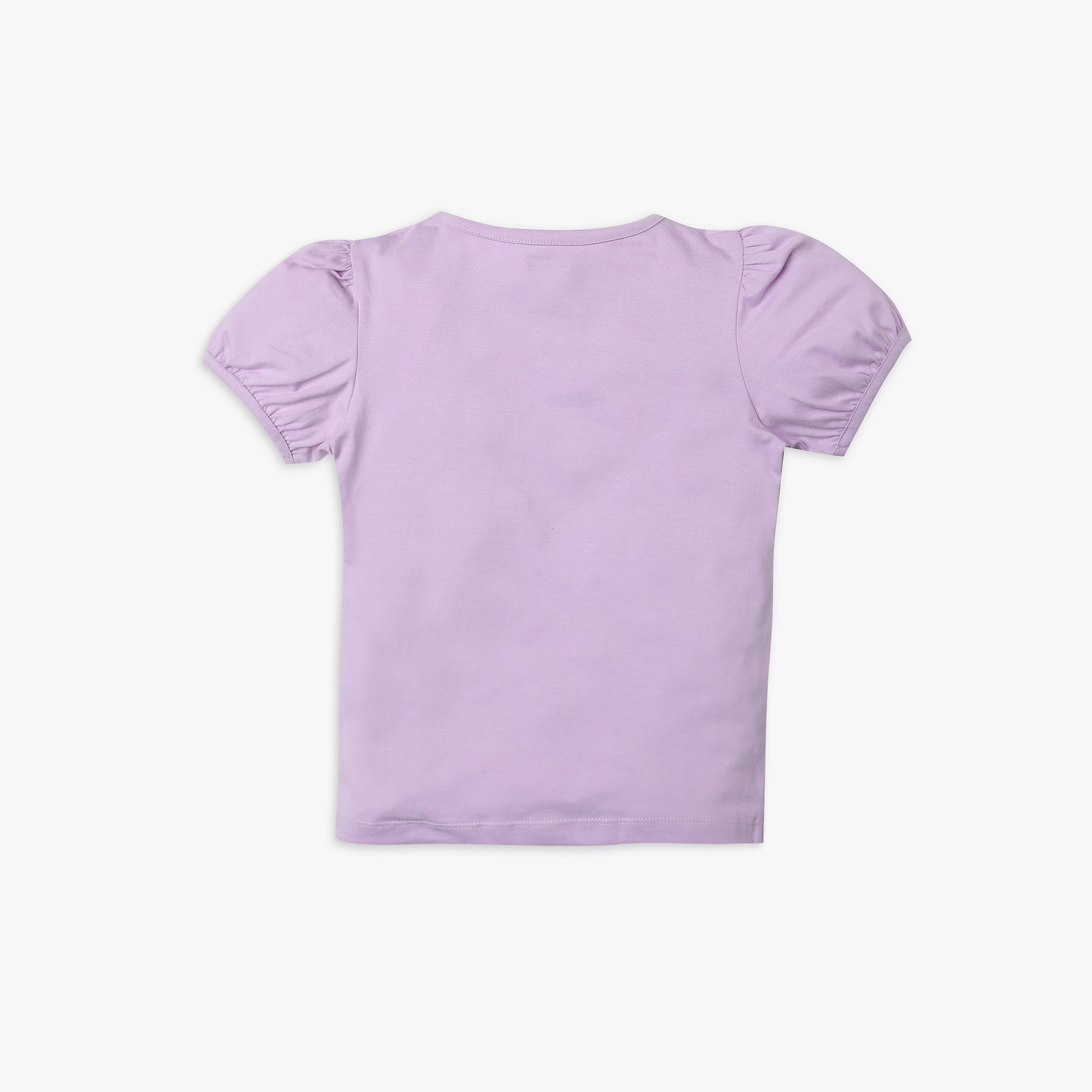 Girl's Regular Fit Printed T-Shirt