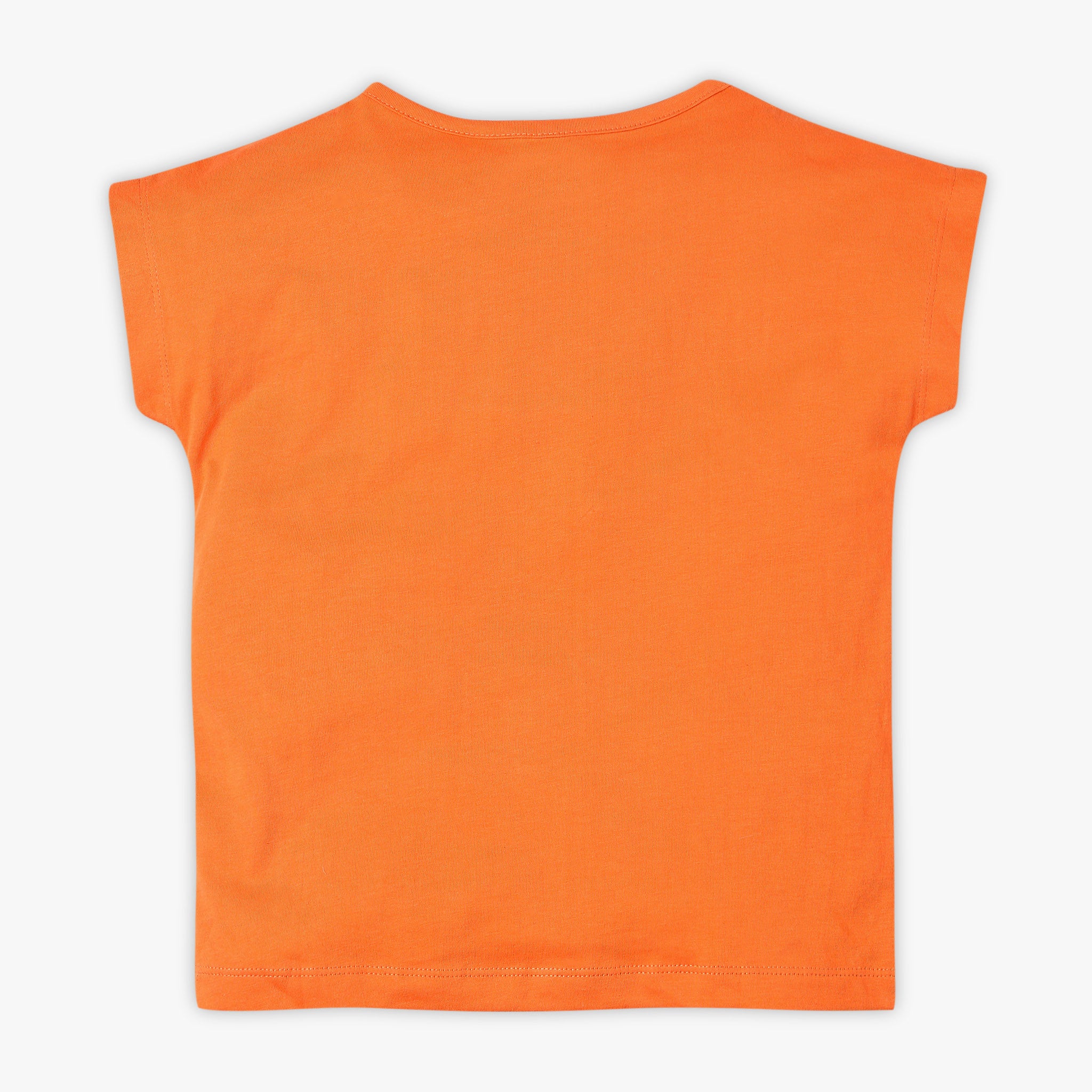 Girl's Regular Fit Graphic T-Shirt