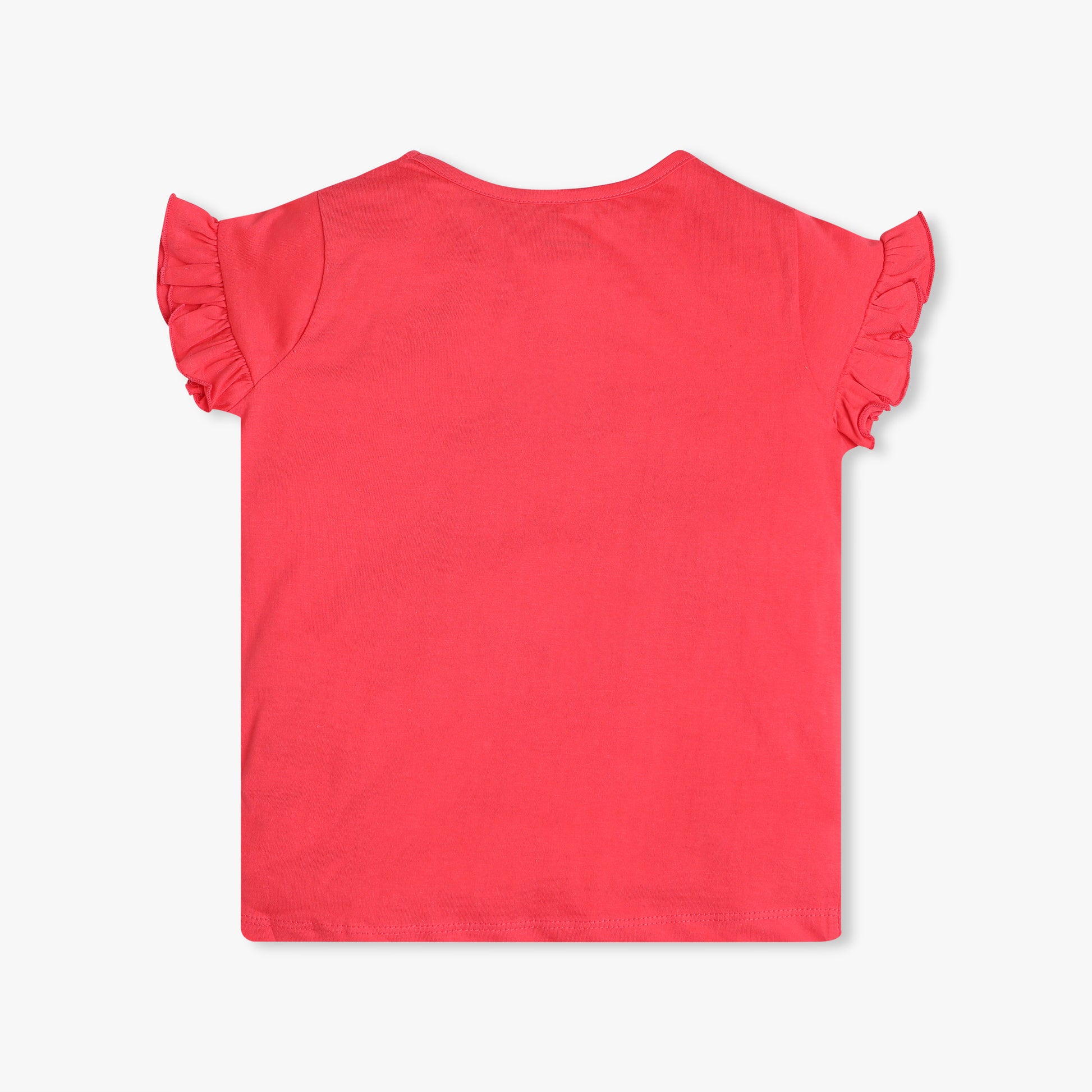 Girl's Regular Fit Graphic T-Shirt