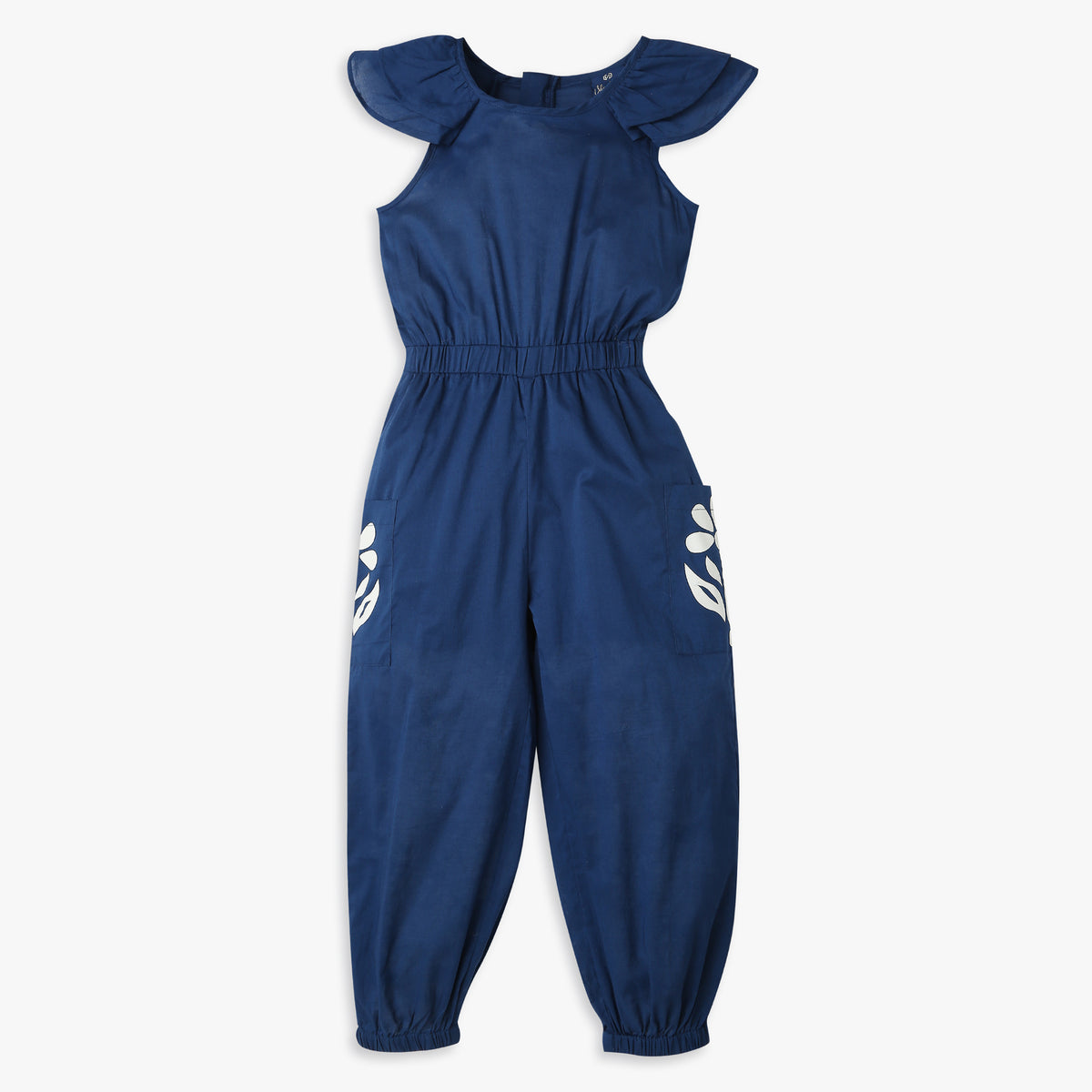 Girls Regular Fit Solid Jumpsuits