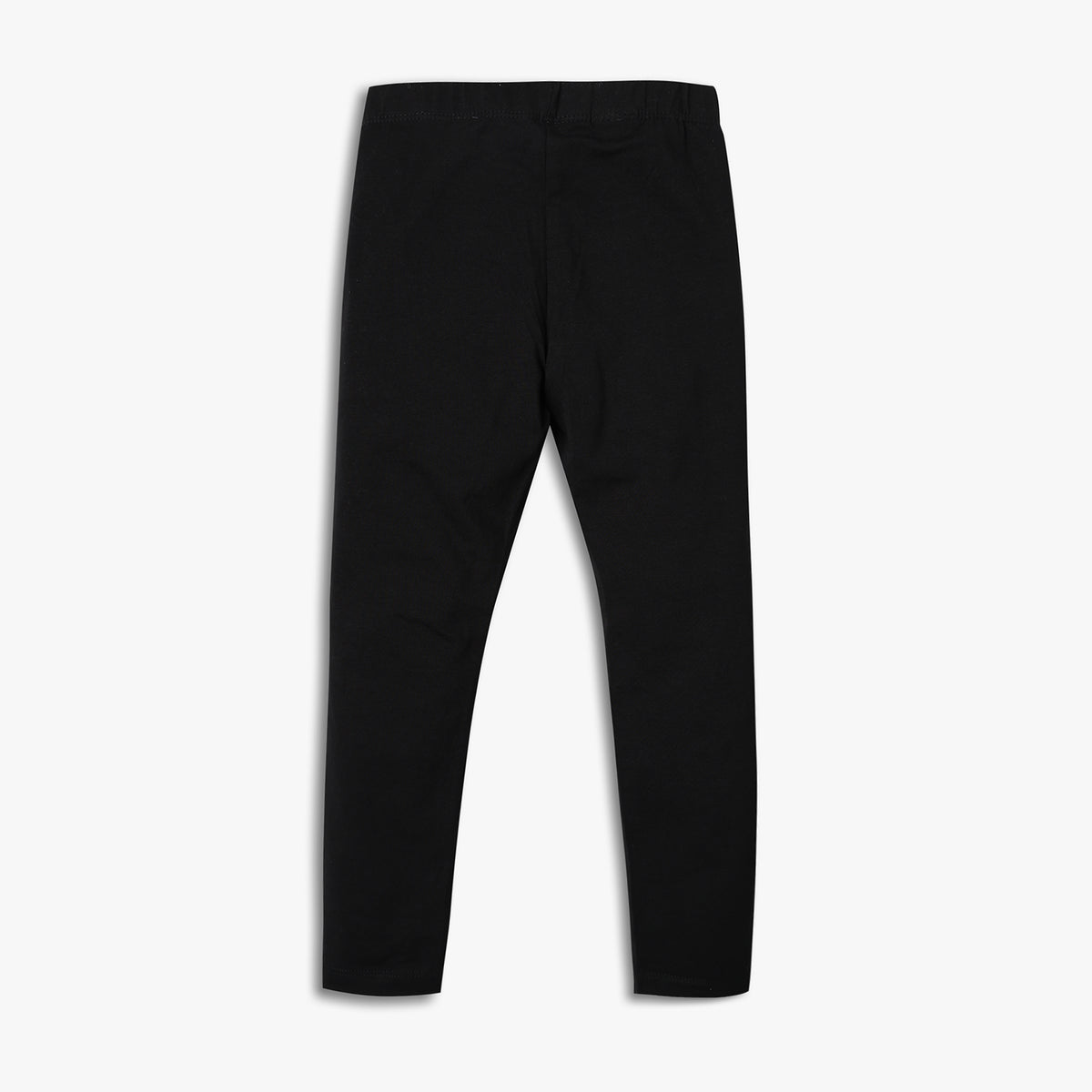 Girl's Skinny Fit Solid Mid Rise Leggings