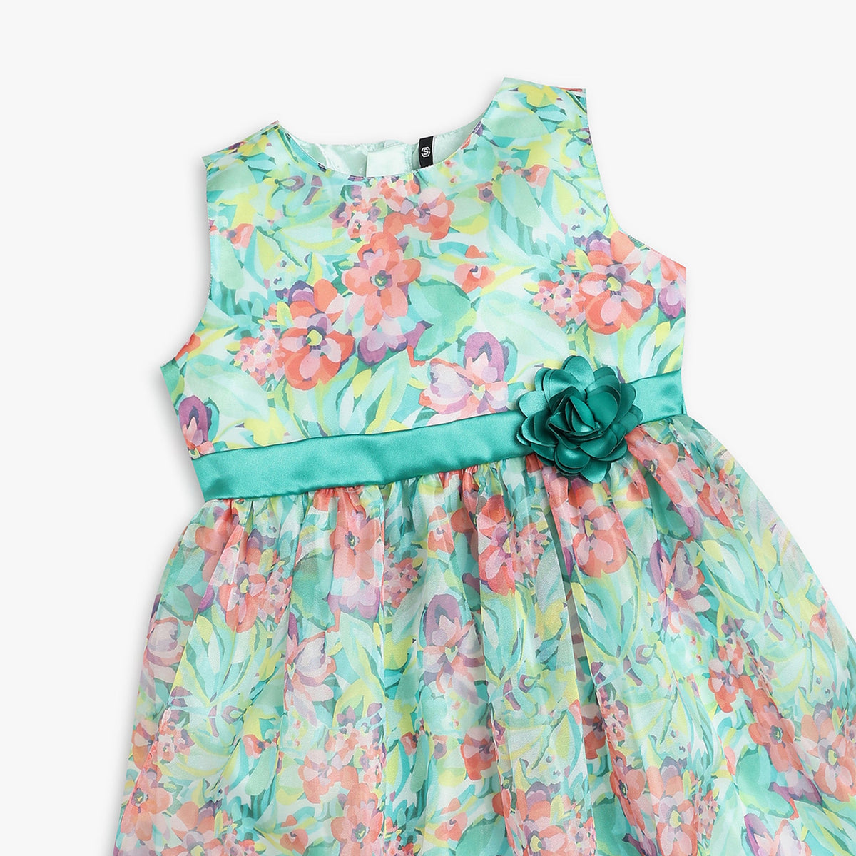 Girls Regular Fit Printed Frock