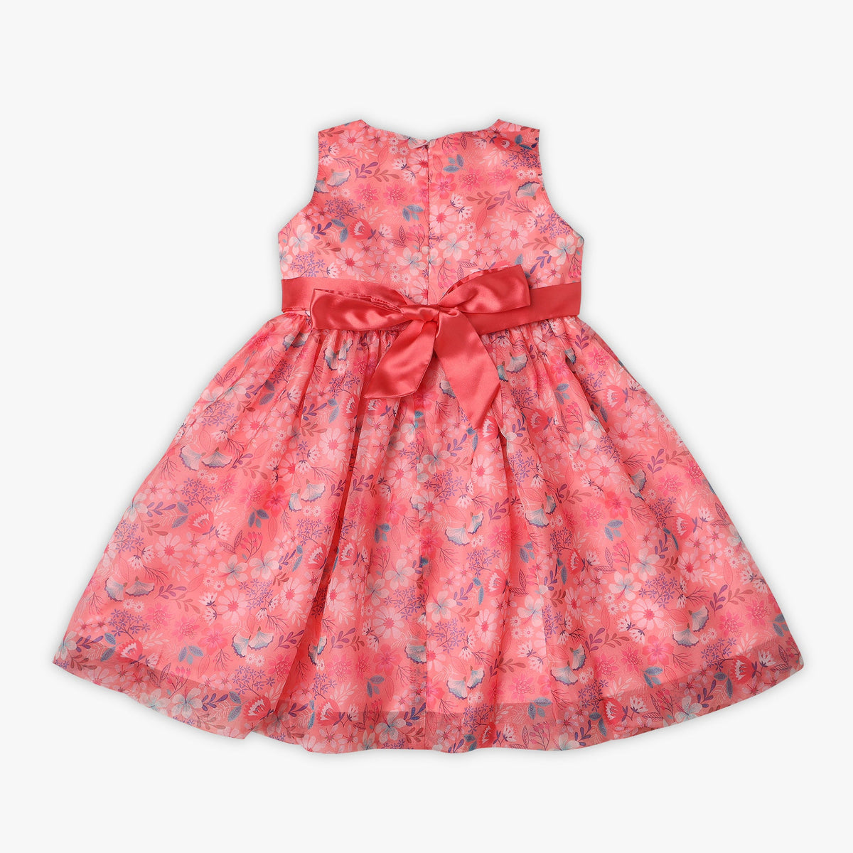 Girls Regular Fit Printed Frock